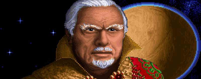 The emperor from Dune 2 - Writing by GamerZakh