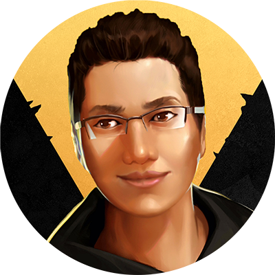 A profile picture portrait of GamerZakh